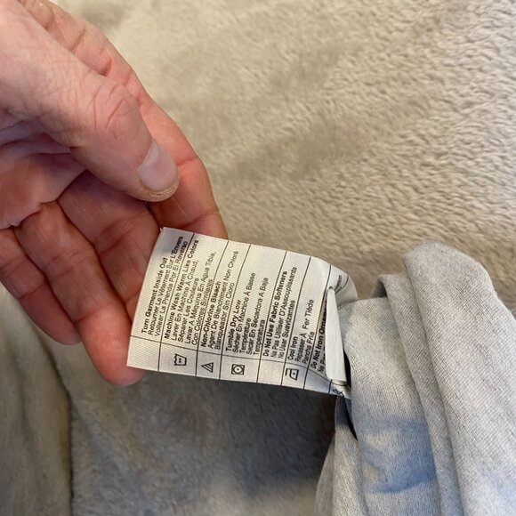 Carhartt Mens T-Shirt XL Gray Pocket Tall Relaxed Fit Cotton/Polyester Blend - Picture 11 of 12